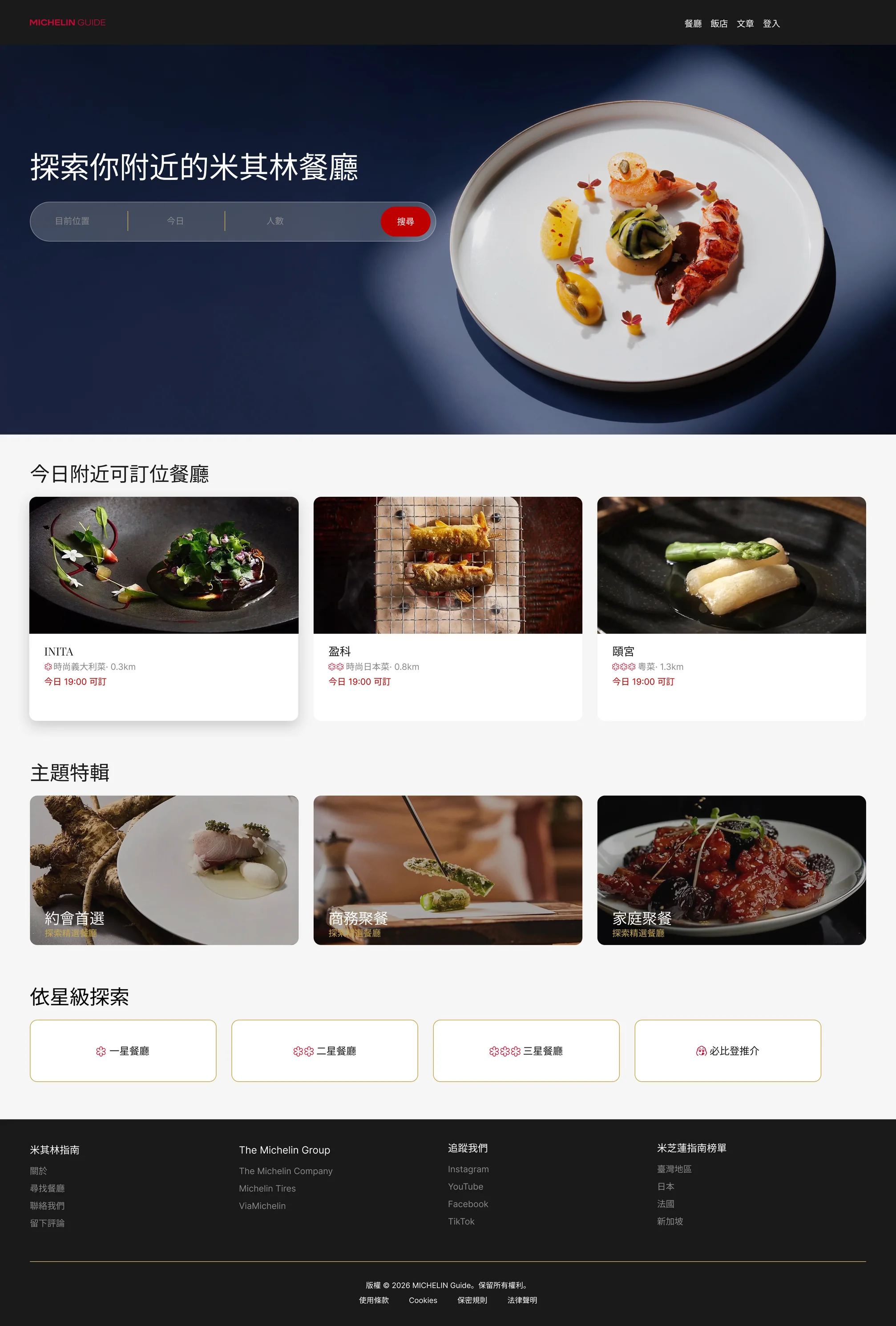 Michelin Guide Redesign